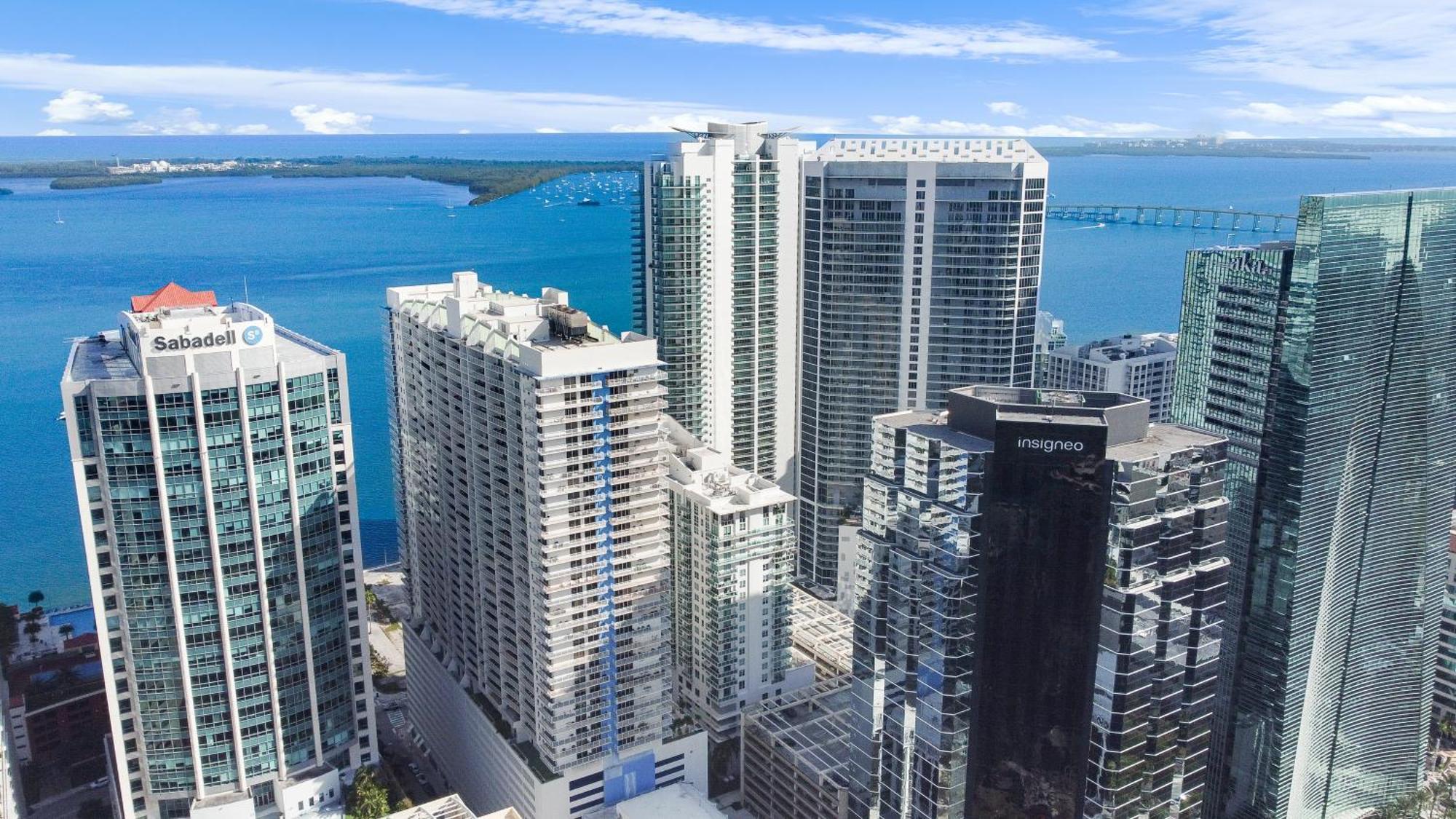 Upscale Brickell 3 Bedroom With Water Views And Free Parking Miami Dış mekan fotoğraf