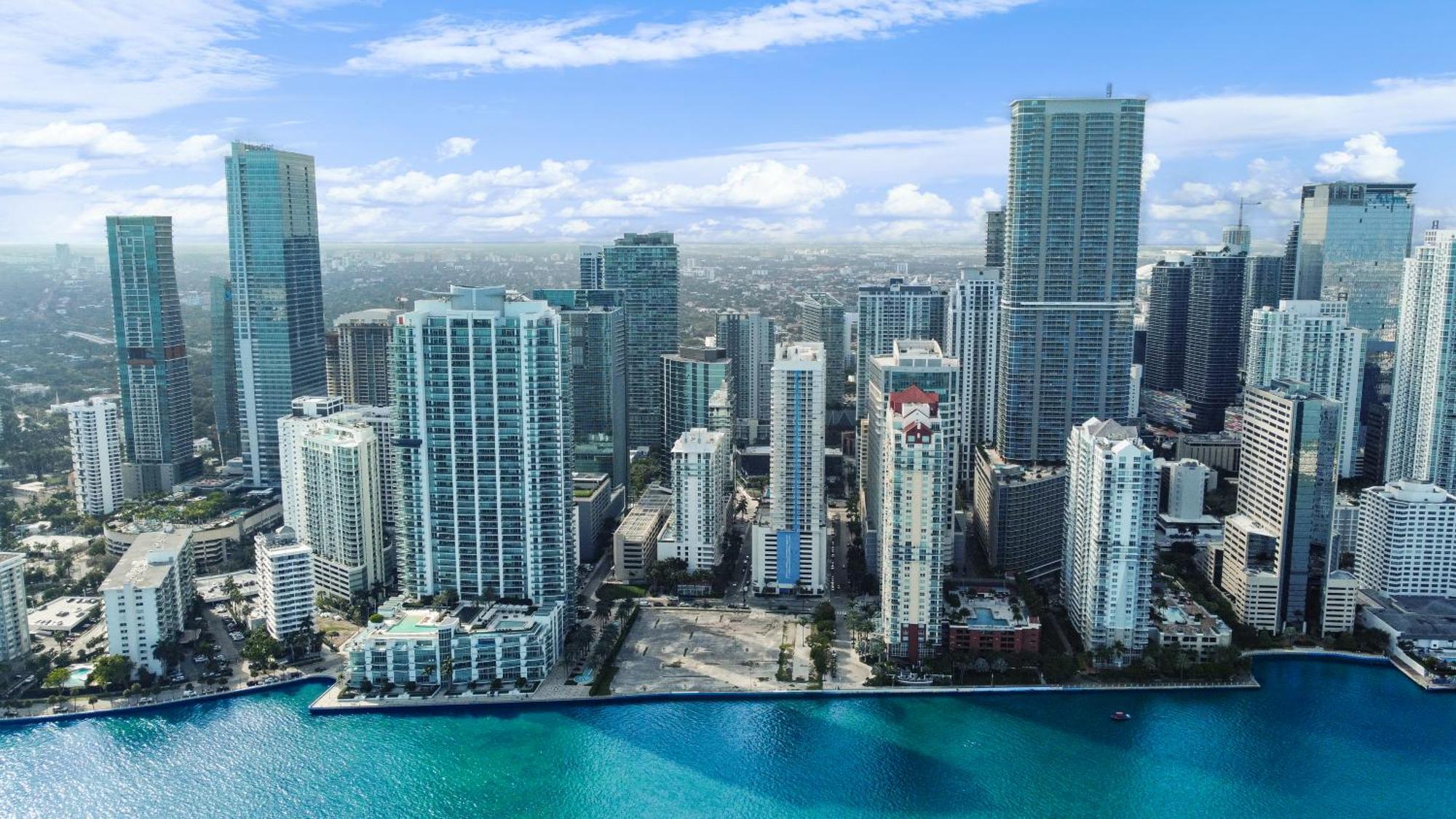 Upscale Brickell 3 Bedroom With Water Views And Free Parking Miami Dış mekan fotoğraf