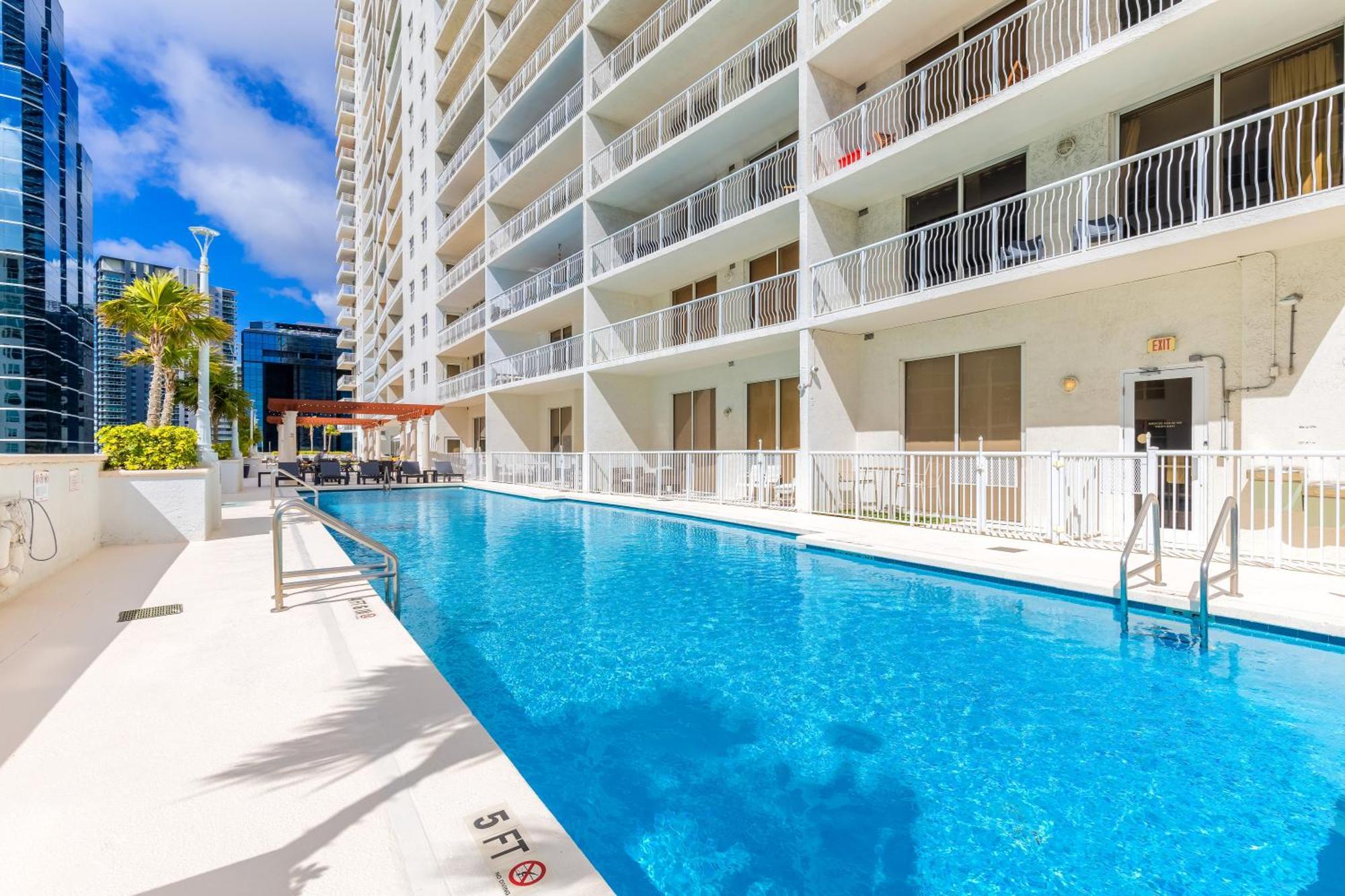 Upscale Brickell 3 Bedroom With Water Views And Free Parking Miami Dış mekan fotoğraf