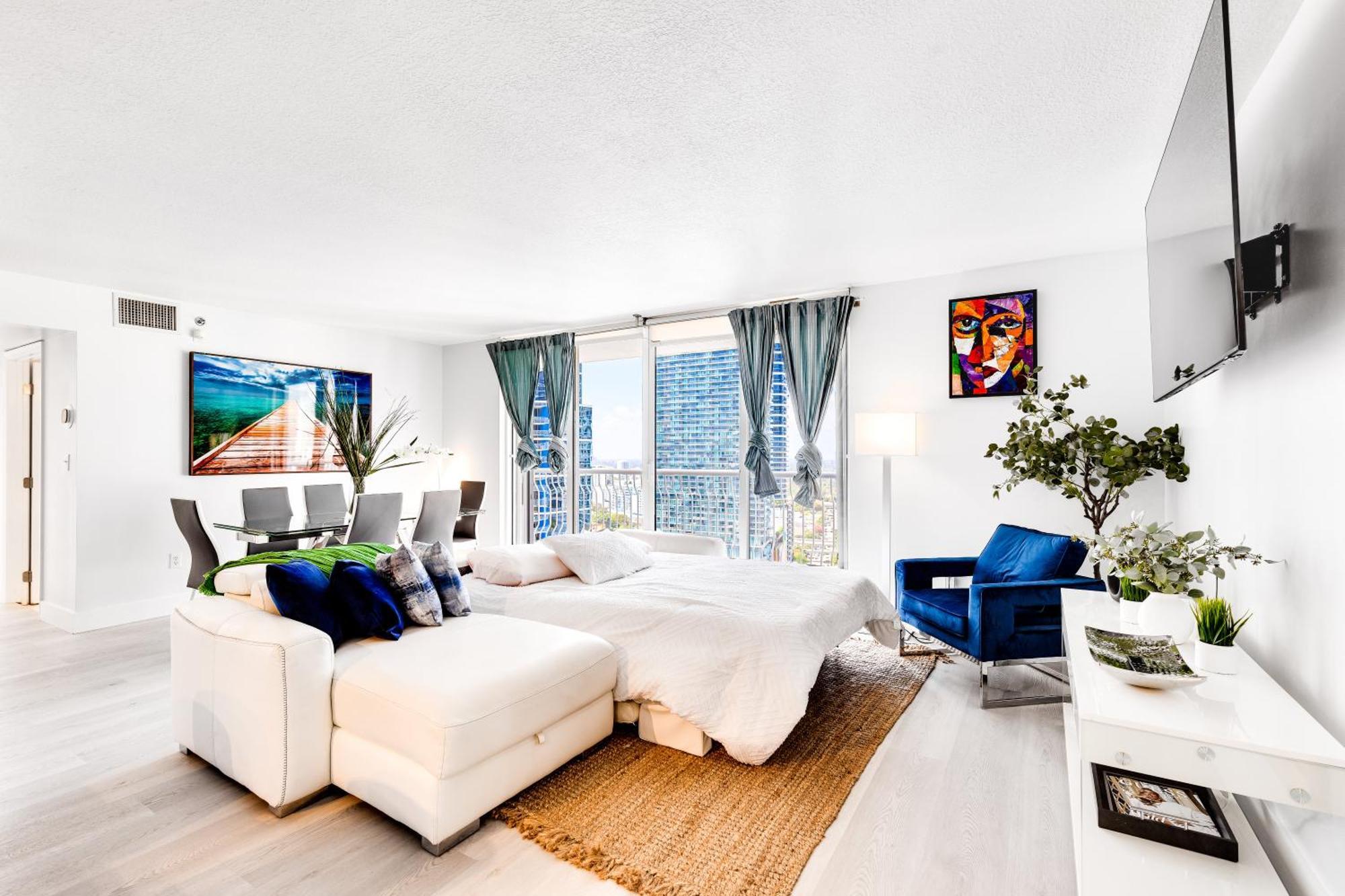 Upscale Brickell 3 Bedroom With Water Views And Free Parking Miami Dış mekan fotoğraf