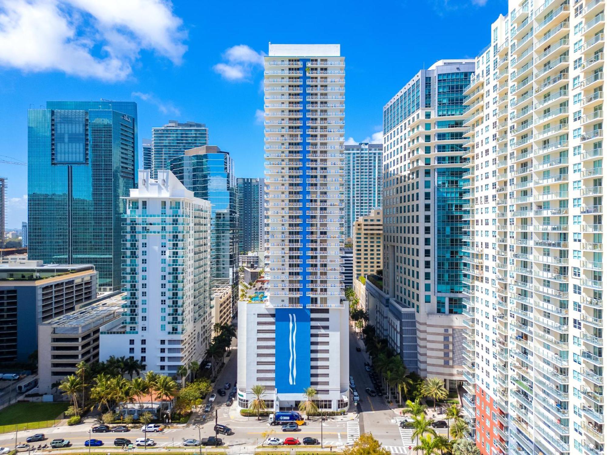 Upscale Brickell 3 Bedroom With Water Views And Free Parking Miami Dış mekan fotoğraf